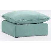 La redoute interieurs Hocker Odna, Abnehmbarer Bezug, Aus Samt