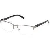 GUESS Herren GU50191 009 Rahmen von BRILLEN Metall Quadratisch Normal