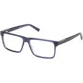 Timberland Herren TB50004 90 Rahmen von BRILLEN Injiziert Blau Quadratisch Normal