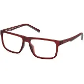 Timberland Herren TB50029-H 67 Rahmen von BRILLEN Injiziert Rot Quadratisch Normal