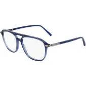 Ferragamo Herren SF3006 432 Rahmen von BRILLEN Acetat Blau Quadratisch Normal