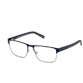 Timberland Herren TB1754 91 Rahmen von BRILLEN Metall Blau Quadratisch Normal