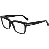 Ferragamo Herren SF3014 001 Rahmen von BRILLEN Acetat Schwarz Quadratisch Normal