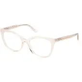 GUESS Damen GU50114 025 Rahmen von BRILLEN Acetat Elfenbein Quadratisch Normal