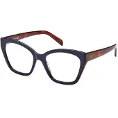 Emilio Pucci Damen EP5216 092 Rahmen von BRILLEN Acetat Blau Schmetterling Normal