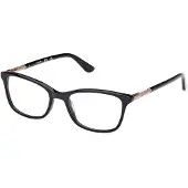 GUESS Damen GU2658-N 003 Rahmen von BRILLEN Acetat Schwarz Quadratisch Normal