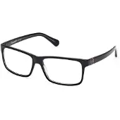 Timberland Herren TB50035 1 Rahmen von BRILLEN Acetat Schwarz Quadratisch Normal