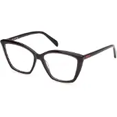 Emilio Pucci Damen EP5248 001 Rahmen von BRILLEN Acetat Schwarz Quadratisch Normal