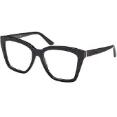 GUESS Damen GU50173 001 Rahmen von BRILLEN Acetat Schwarz Geometrisch Normal