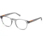 Timberland Herren TB50003 20 Rahmen von BRILLEN Injiziert Grau Rund Normal