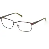 Timberland Herren TB50027 49 Rahmen von BRILLEN Metall Braun Quadratisch Normal