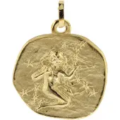 Trendor 08982-09 Sternzeichen-Anhänger Jungfrau 333 Gold 20 mm