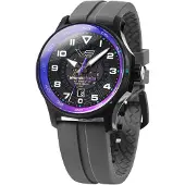 Vostok Europe YN55-592C760_GRY Herren-Automatikuhr Expedition South Pole Grau/Lila