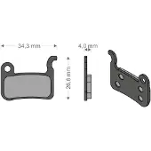 Brenta Ciclo Xtr/deore/saint/dash Shimano/trp Sinterbremsbeläge