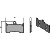 Brenta Ciclo V4/massima Hope/trickstuff Sinterbremsbeläge