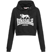 Lonsdale Roxeth Cropped Kapuzenpullover