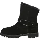 EVER AU Damen Fasan Mid Calf Fashion Stiefel - Schwarz