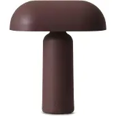 Normann Copenhagen Porta Portable Tischleuchte Braun - , Braun / Rost, für Wohnzimmer, Kunststoff