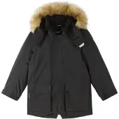 Reima 5100360A-9990 Kinder-Winterjacke in Schwarz