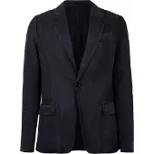 AllSaints Alfawn Blazer Dark Charcoal Größe: 48 | Blazer Outlet | Herren | Schwarz