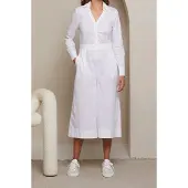 Pinko Farsa Suit Radiant White Größe: 40 | Jumpsuits Outlet | Damen | Weiß