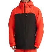 O'Neill Skijacke Hammer Plus Herren Flame Black Out Colour Block-XL