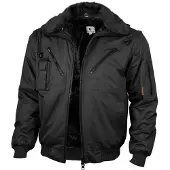 Qualitex Pilotenjacke wasserdicht, Größe: XL, Farbe: schwarz