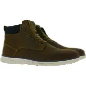 Jack & Jones Herren JFWTUBAR Leather STS Chukka Boots, Braun (Brandy Brown Brand