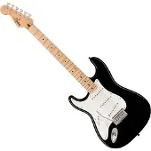 Squier Sonic Stratocaster Linkshänder schwarz