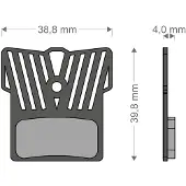Brenta Ciclo Light Tech Xtr/k-force/mcx1 Shimano/fsa/rever Scheibenbremsbeläge