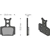 Brenta Ciclo T1 Racing/r1/mega/rx/cura Formula Sinterbremsbeläge