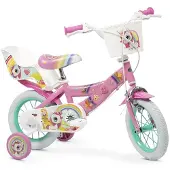 Toimsa 12 Zoll Kinder Fahrrad Unicorn Mädchenfahrrad Rad Bike Einhorn 12219
