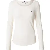 Tommy Hilfiger Slim 5x2 Rib O-neck Ls Calico Größe: XXL | Longsleeves Outlet | Damen