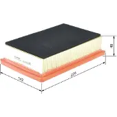 Bosch Luftfilter F 026 400 589