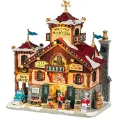 Lemax North Pole Outfitters 18x30x31 cm Weihnachtshaus