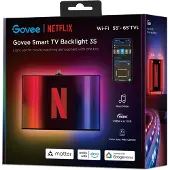 Govee H6098, Intelligenter Leuchtstreifen, Wi-Fi/Bluetooth, Schwarz, LED, Multi, Wohnzimmer