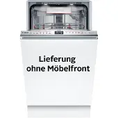 Bosch Serie 6 SPV6EMX05E, Voll integriert, Single (45 cm breit), Edelstahl, Tasten, 1,75 m, 1,65 m