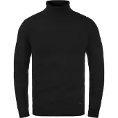 Indicode Rollkragenpullover "Rollkragenpullover IDErnetto", Herren, Gr. 3XL, schwarz, Obermaterial: 80% Baumwolle CO. 20% Polyamid PA., Pullover Rollkragenpullover