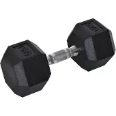 HOMdotCOM Sechseckige Hanteln Satz von 1 x 15kg