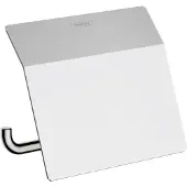 Hansgrohe AddStoris Papierrollenhalter, mit Deckel, chrom