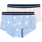 Name it Hipster "NKFHIPSTER 2P SERENITY HEART NOOS", (Packung, 2 St.)