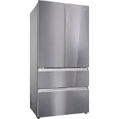 Haier HFR79F19EFGK, 703 l, SN-T, 12 kg/24h, E, Fresh Zone Fach, Edelstahl