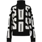 SOS Langarmshirt "Verbier" mit praktischer Reißverschlussleiste