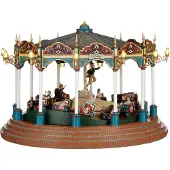 Luville Efteling Schmetterlingsmühle arbeitet auf Batterien l30xb30xh21cm Efteling Weihnachten (multi)