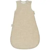 Alvi Ganzjahresschlafsack Baby-Maxime Slub Muslin 2.0 TOG, beige, 50