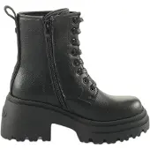 Buffalo BFL// BRAVR LACE UP Damenschuhe Schnürstiefel Schwarz Freizeit