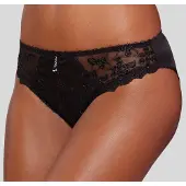 LASCANA Slip Dessous mit schöner Blümchen-Stickereispitze