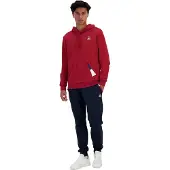 Le coq sportif Tri N°1 Kapuzenpullover Rot L Mann Rot L