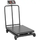 Steinberg Systems B-Ware Plattformwaage - 600 kg / 0,1 kg - 60 x 50 cm - rollbar- LED SBS-PF-600/100W