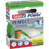 TESA extra Power Perfect Gewebeband grün, 2,75 m x 19 mm